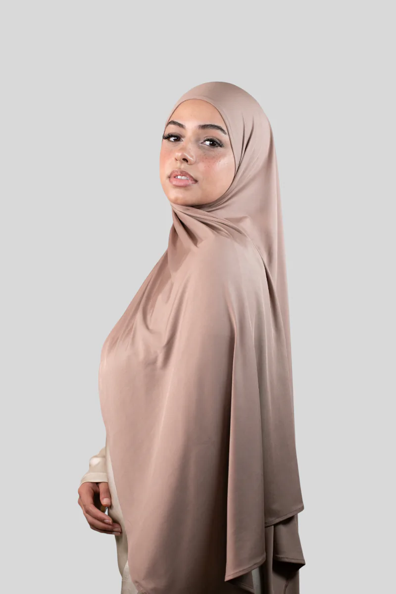 Premium Soft Glam Jersey - Schal zum selbstbinden - Caramel (new) (4) @ Lamaari