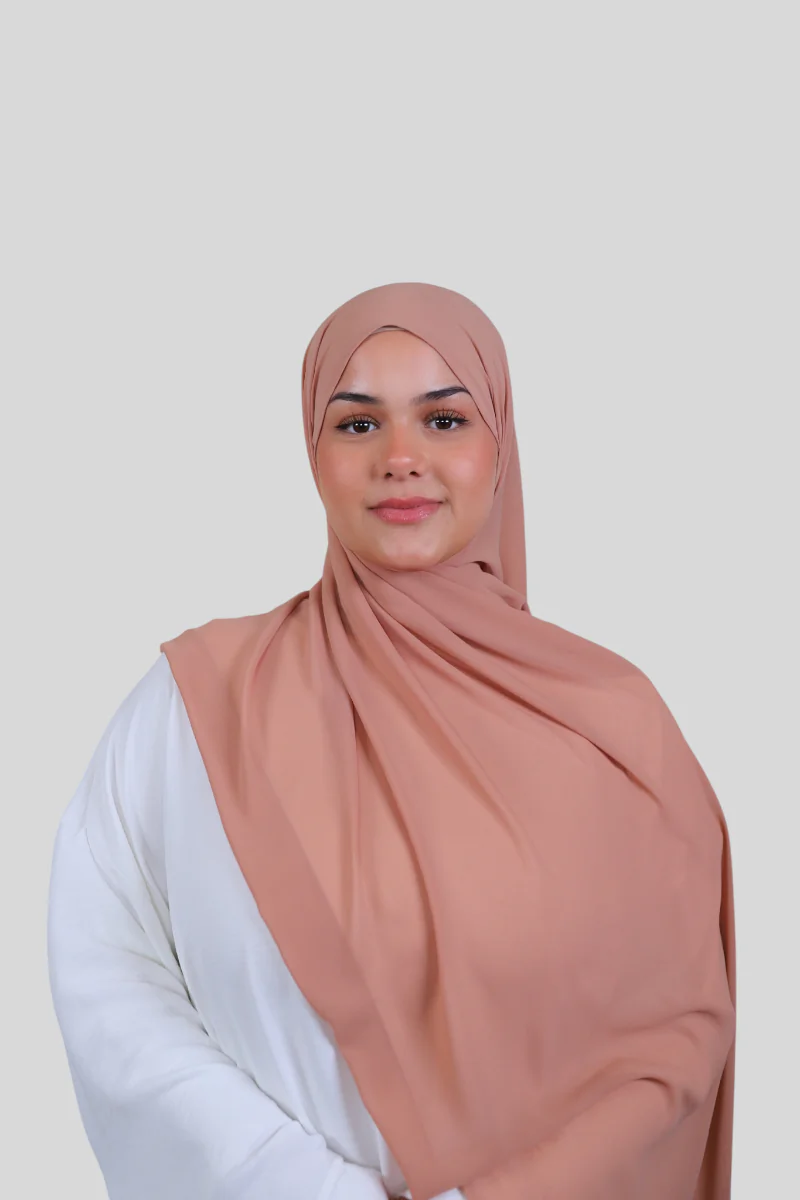 Rutschfester Premium Chiffon - Almond @ Lamaari