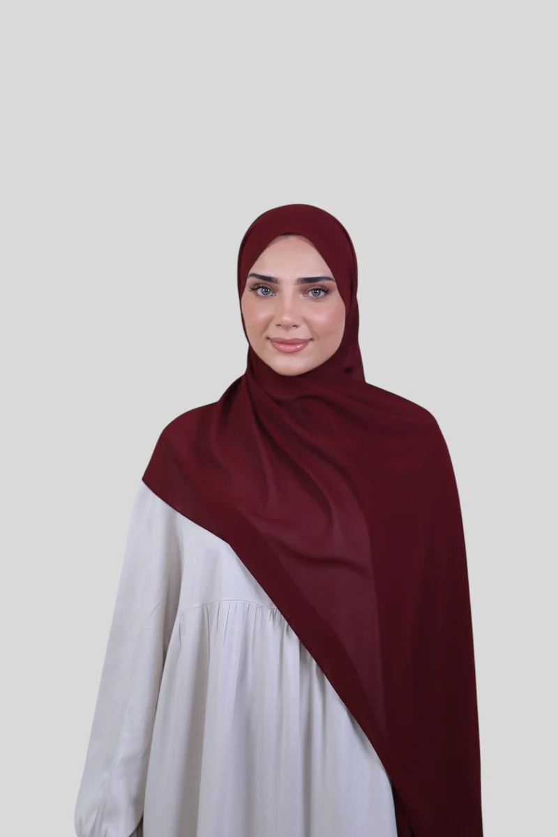 Rutschfester Premium Chiffon - Cherry @ Lamaari