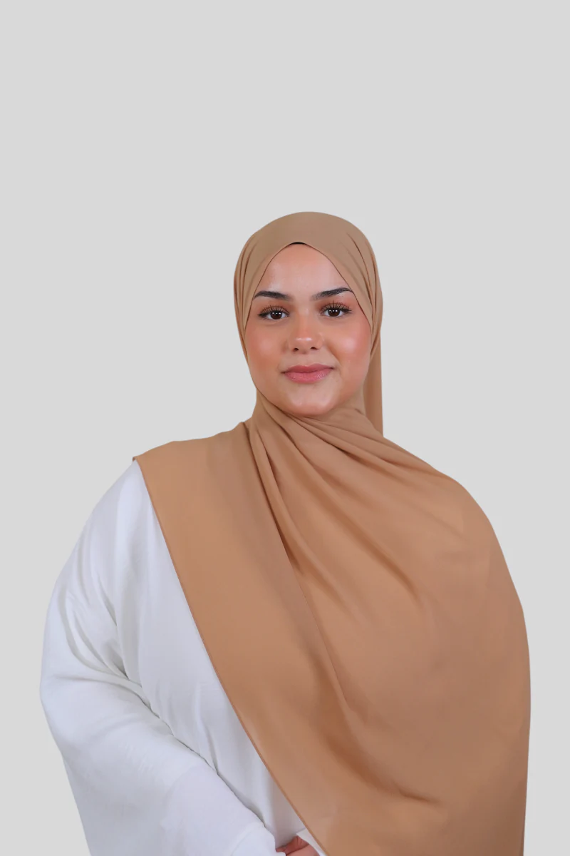 Rutschfester Premium Chiffon - Macchiato @ Lamaari