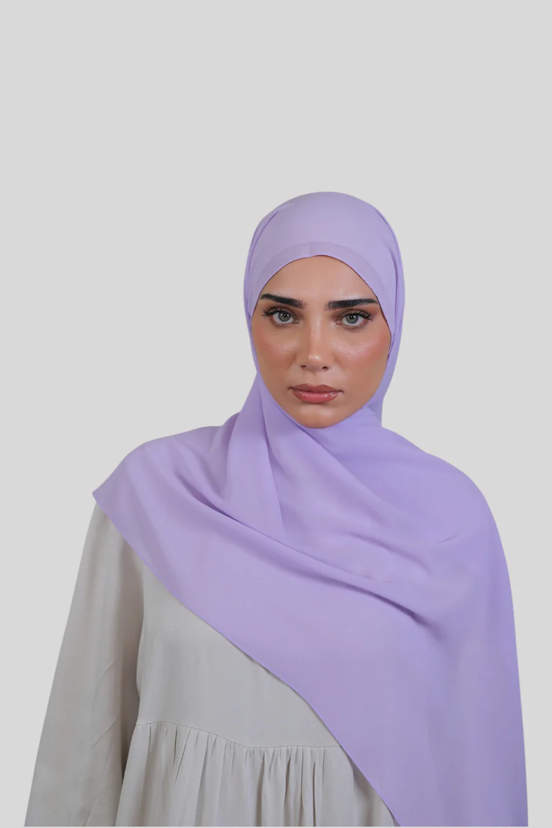Rutschfester Premium Chiffon - Purple @ Lamaari