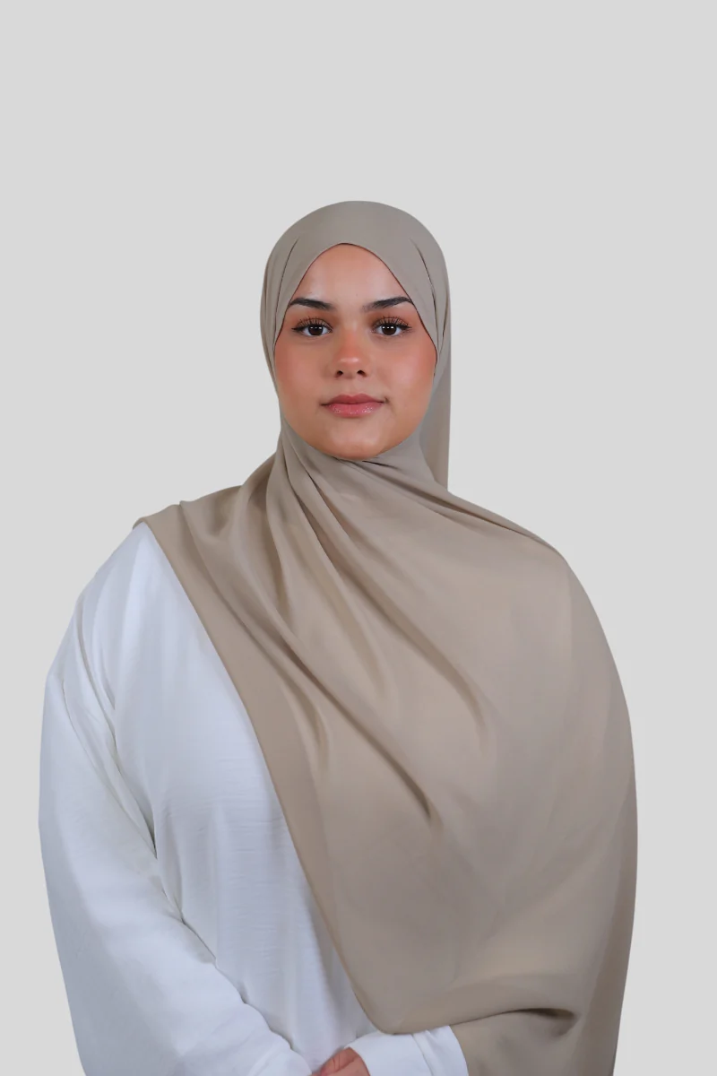 Rutschfester Premium Chiffon - Stone @ Lamaari