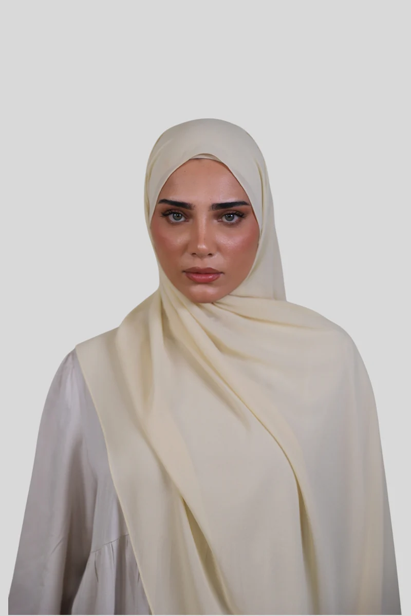 Rutschfester Premium Chiffon - Vanilla (1) @ Lamaari